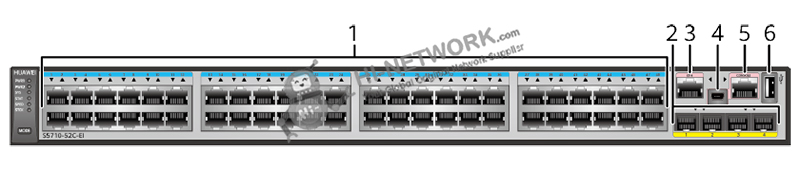 front-panel-s5710-52c-ei-datasheet